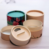 Material Kraft personalizado ColorSmall Salt Spice Shaker Pó Cosméticos Embalagem Caixa de cilindro de tubo de papel