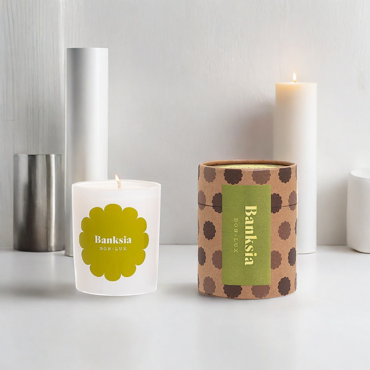 Atacado 100% material reciclado tubo de papel vela embalagem com logotipo impressão personalizada caixa de vela de cilindro de papel