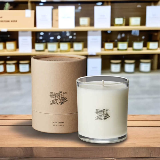Cilindro biodegradável com impressão personalizada, vela de alimentos, papelão, pacote de chá solto, embalagem de caixa de tubo de chá premium