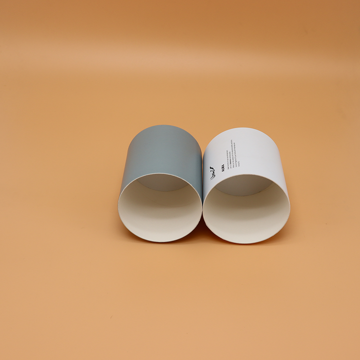 Tubo de papel de empacotamento da caixa do cilindro do cartão do ofício feito sob encomenda eco-amigável que empacota para a vela