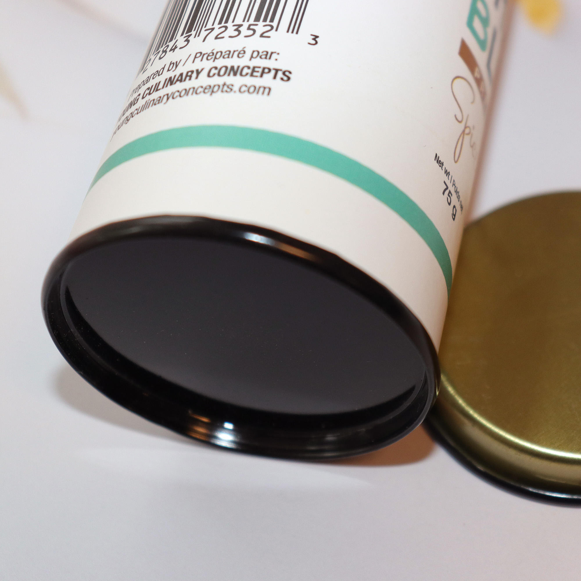 Tubo de papelão de papel de embalagem redondo de qualidade alimentar ecológico de alta qualidade para proteína em pó / café