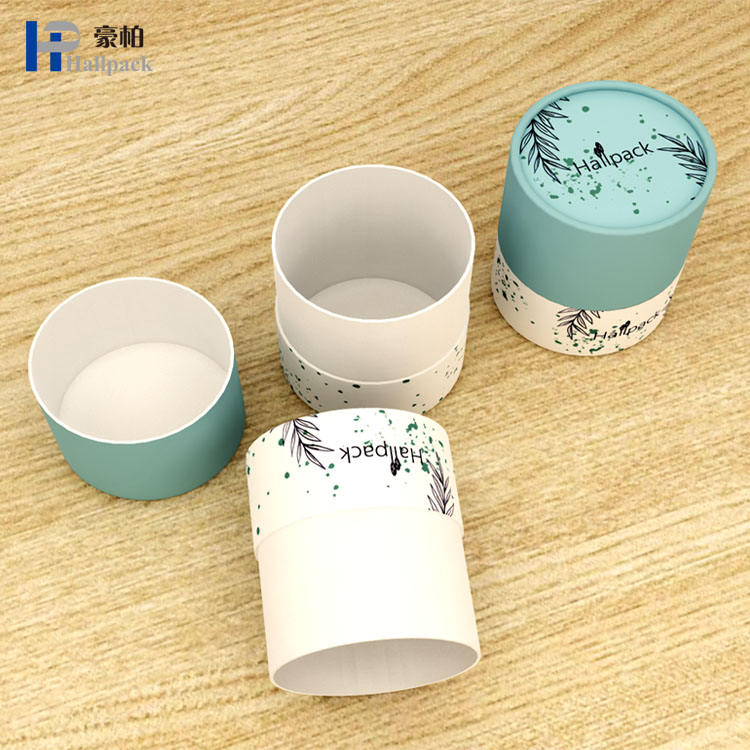 Tubo de papel Kraft Solução de embalagem durável e versátil Embalagem de tubo de papel Kraft redondo criativo impresso personalizado
