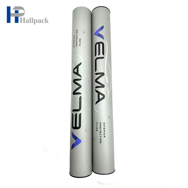 Tubo amigável feito sob encomenda do papel da caixa do cilindro do cartão de Eco que empacota para o modelo do papel de parede Art Print