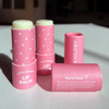 Tubo de bálsamo labial personalizado de papel livre de plástico biodegradável formato redondo push up cilindro barra de loção tubo de papel de embalagem