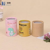 Pacote de sal transparente com design personalizado de fábrica Caixas de embalagem de tubo de papel Kraft marrom com Windows