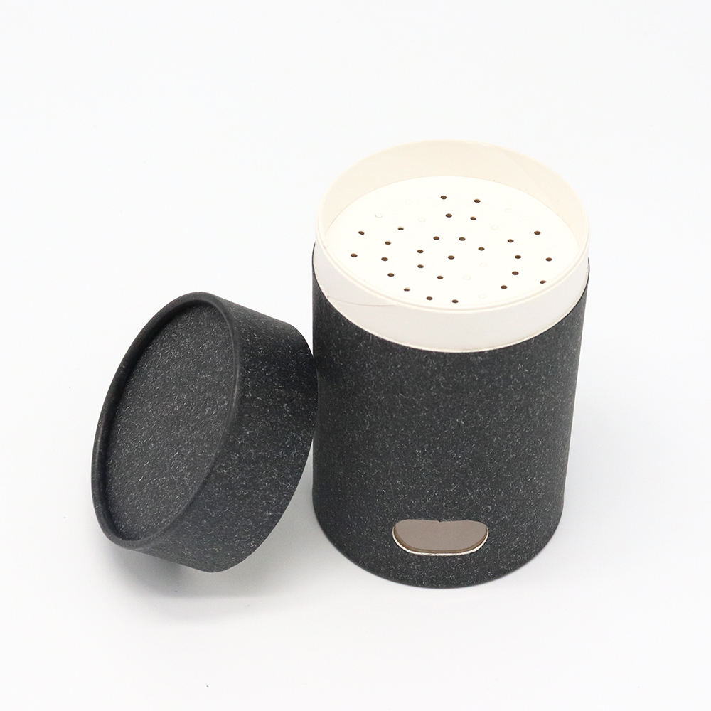 Tubo de papel da peneira textura de papel tecida tubos reciclados do cartão para o alimento do pó