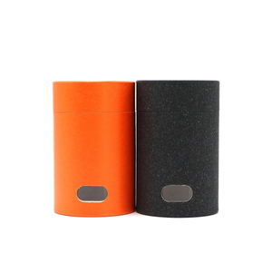 Tubo de papel da peneira textura de papel tecida tubos reciclados do cartão para o alimento do pó