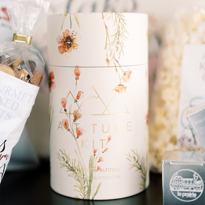 Caixa de cilindro de papel kraft artesanal personalizada para óleo de perfume, vela, óleos essenciais, uso de tubo de papel de embalagem