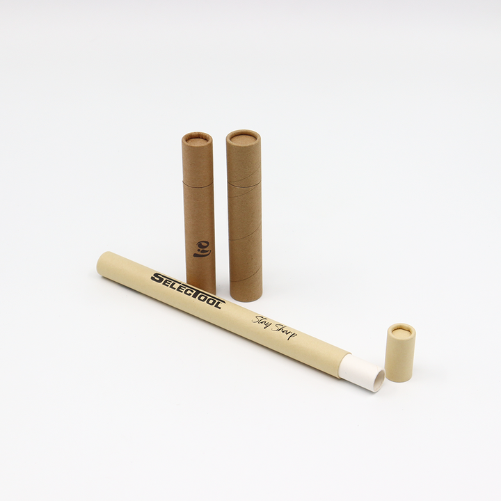 Embalagem cosmética personalizada de alta qualidade, caixa de cilindro de papelão, embalagem de tubo de papel para afiar facas, haste de afiação