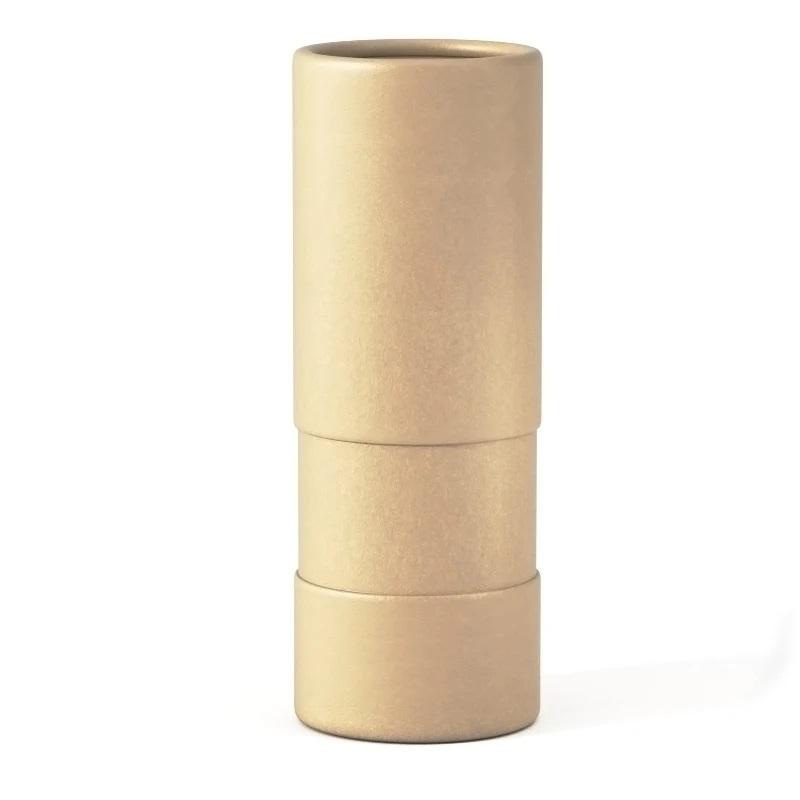 Tubo Kraft branco fosco de tamanho diferente que empacota o tubo de papel de perfume de vela de óleos essenciais