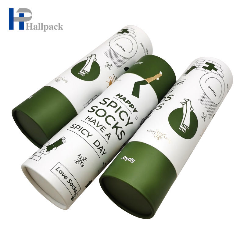 Firstsail Eco Friendly Design Personalizado Chá Solto Grãos de Café Caixa Redonda Embalagem Cilindro Caixa de Embalagem de Alimentos