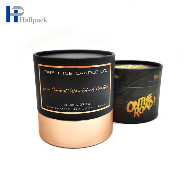 Tubo redondo do papel do cilindro do cartão tubo de empacotamento cosmético do papel da especialidade