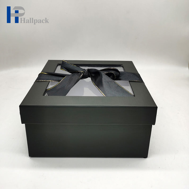 Caixa de papel transparente para perfume de baixo custo por atacado de fábrica