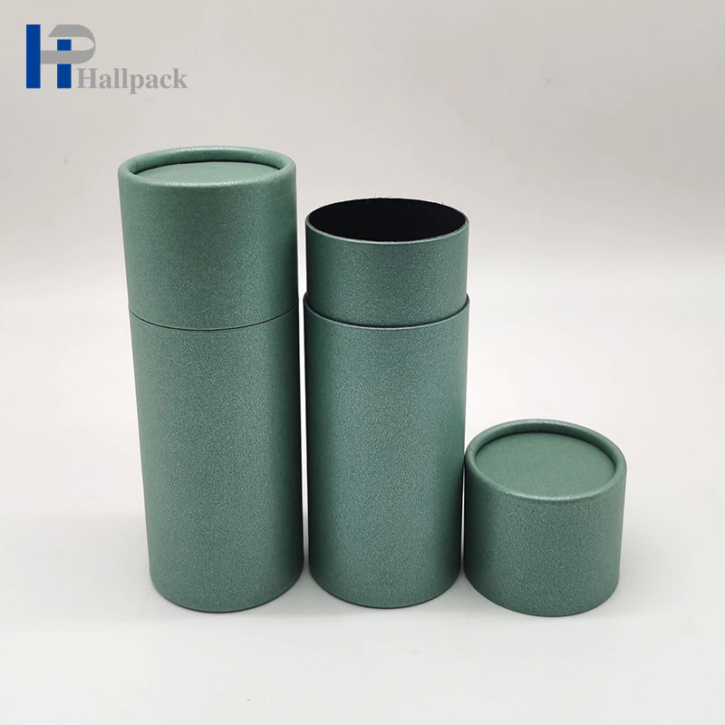 Embalagem de camisa em tubo de papel Embalagem em tubo de papel para alimentos para animais de estimação