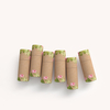 Embalagem de papel desodorante Kraft reciclado de grau superior Tubo de papel colorido Personalizar embalagem de cilindro de barra de loção Ukai de papel