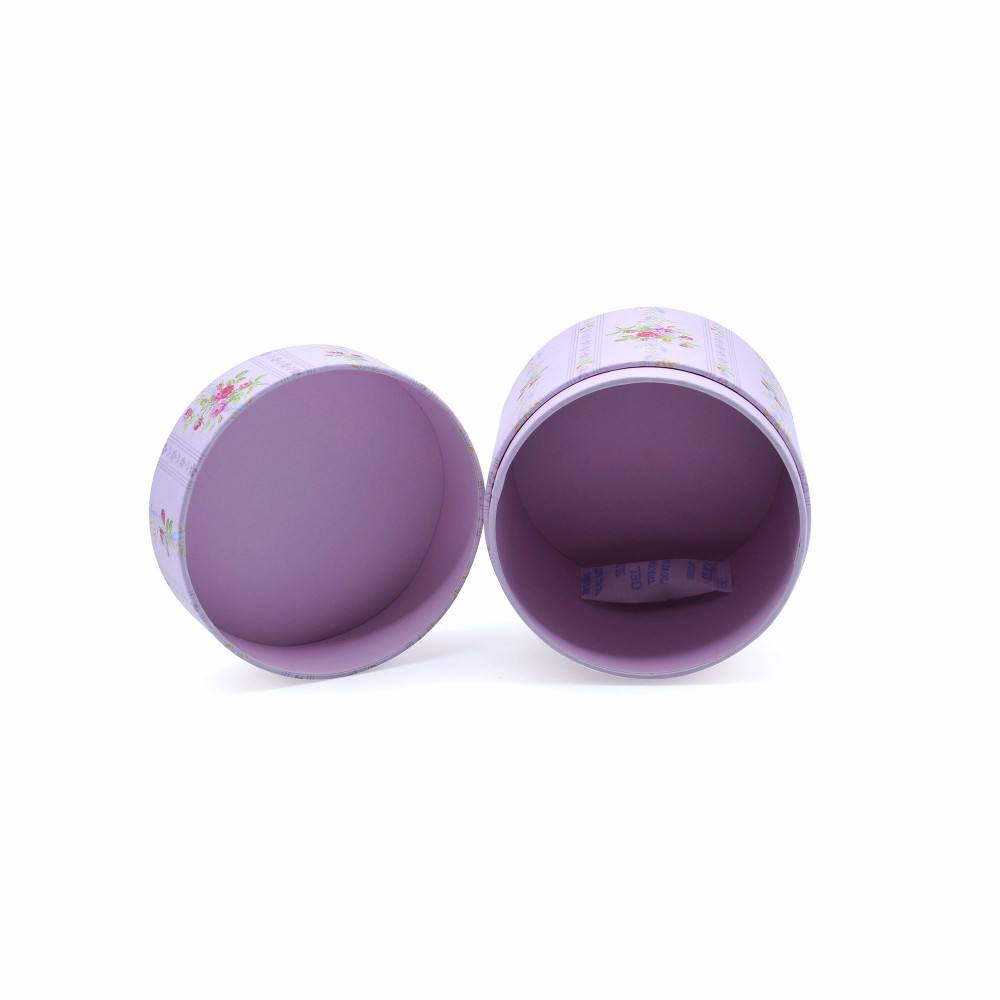 Embalagem durável e elegante de tubo de papel de cosméticos de luxo para produtos de maquiagem e cuidados com a pele