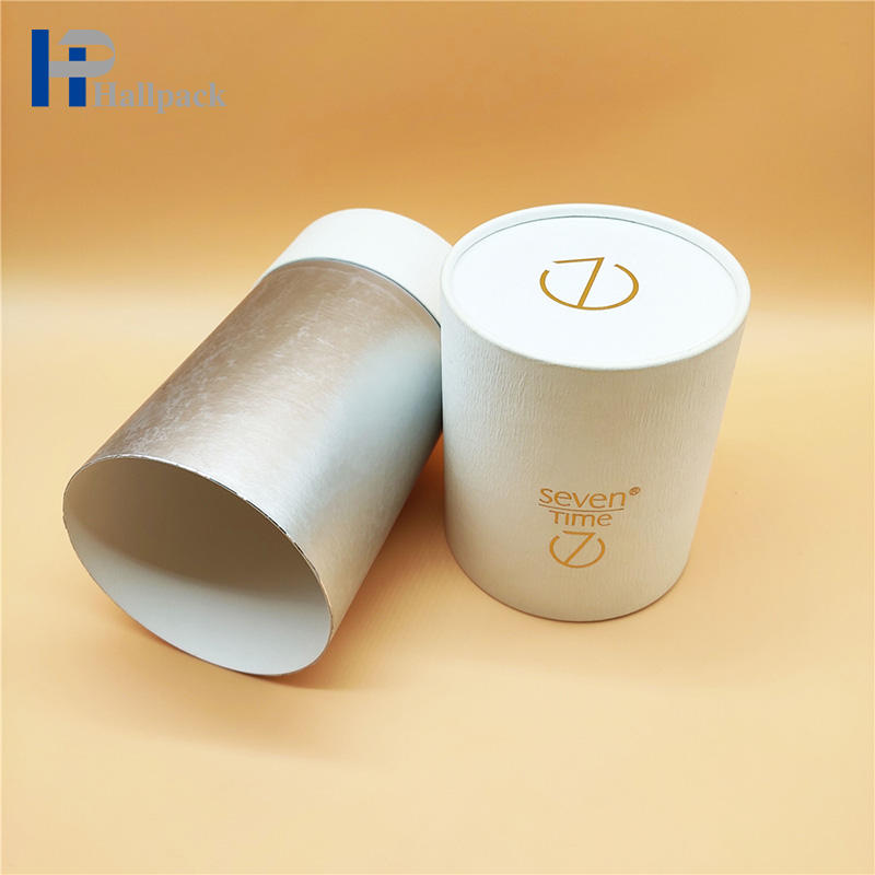 Tubo de papel de empacotamento biodegradável redondo do recipiente do chá de Kraft da vara para o protetor labial