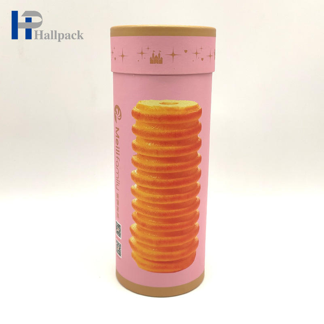 Tubo de papel redondo de embalagem de cigarro, tubo de papel cilíndrico de exibição