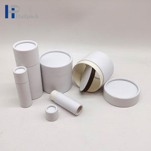 O tubo natural Kraft do desodorante do tubo do papel do batom levanta os tubos de papel