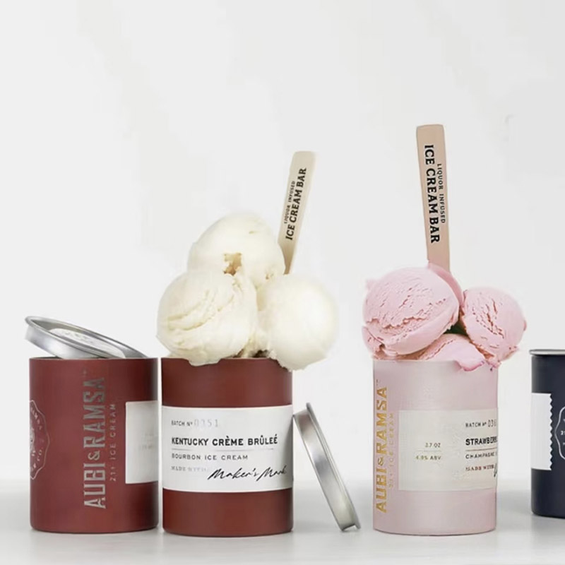 8oz de recipientes de sorvete