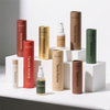 Embalagem de tubo de papel de design personalizado e ecológico para garrafa de perfume