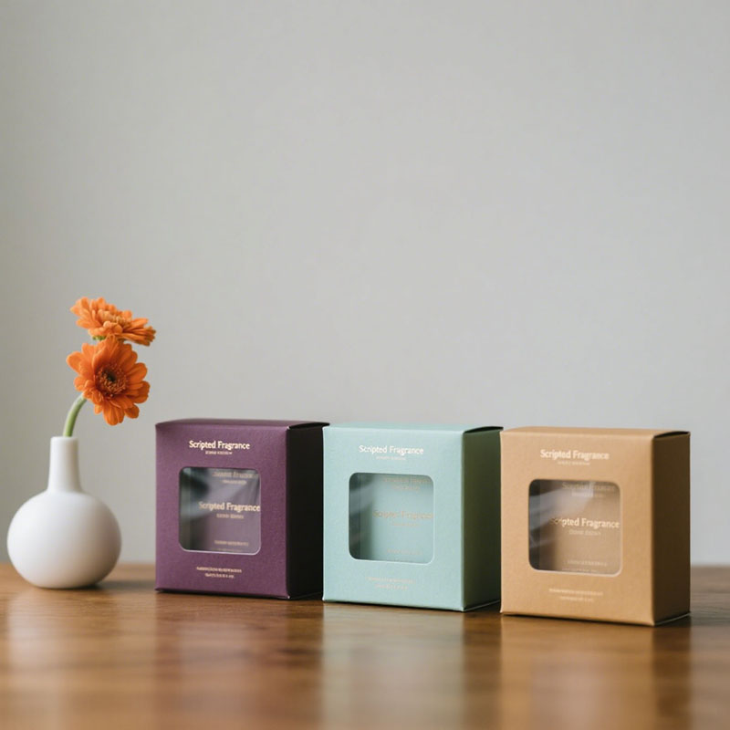 Embalagem de caixa de papel de logotipo personalizável biodegradável para presente de luxo