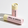 Material reciclável Tubos de papel impressos personalizados desodorantes embalagem de tubo de papel de batom labial