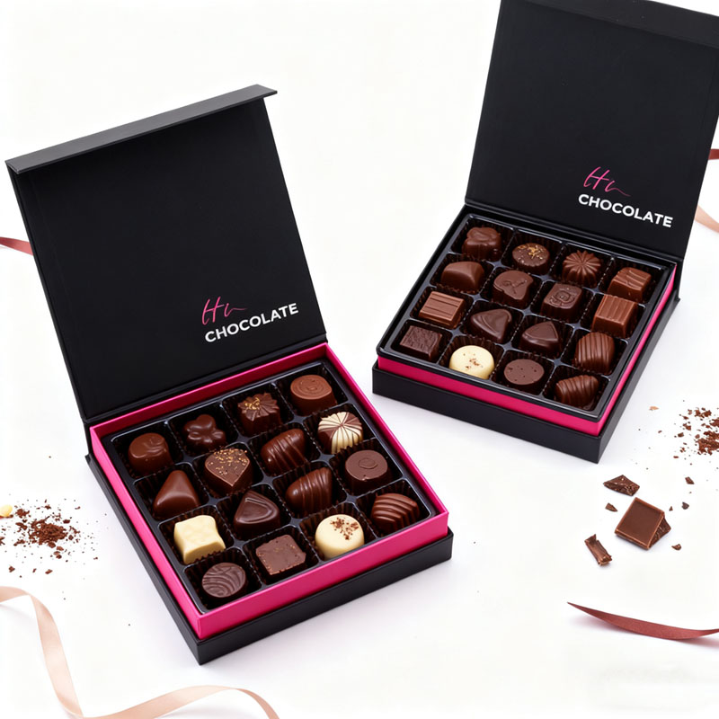 A caixa de embalagem de chocolates: mais do que apenas um recipiente