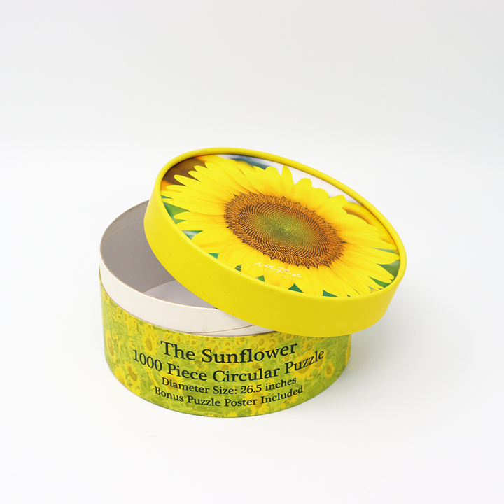 Eco amigável artesanato feito sob encomenda que empacota o tubo de papel da caixa do cilindro do cartão que empacota para o quebra-cabeça do brinquedo das crianças