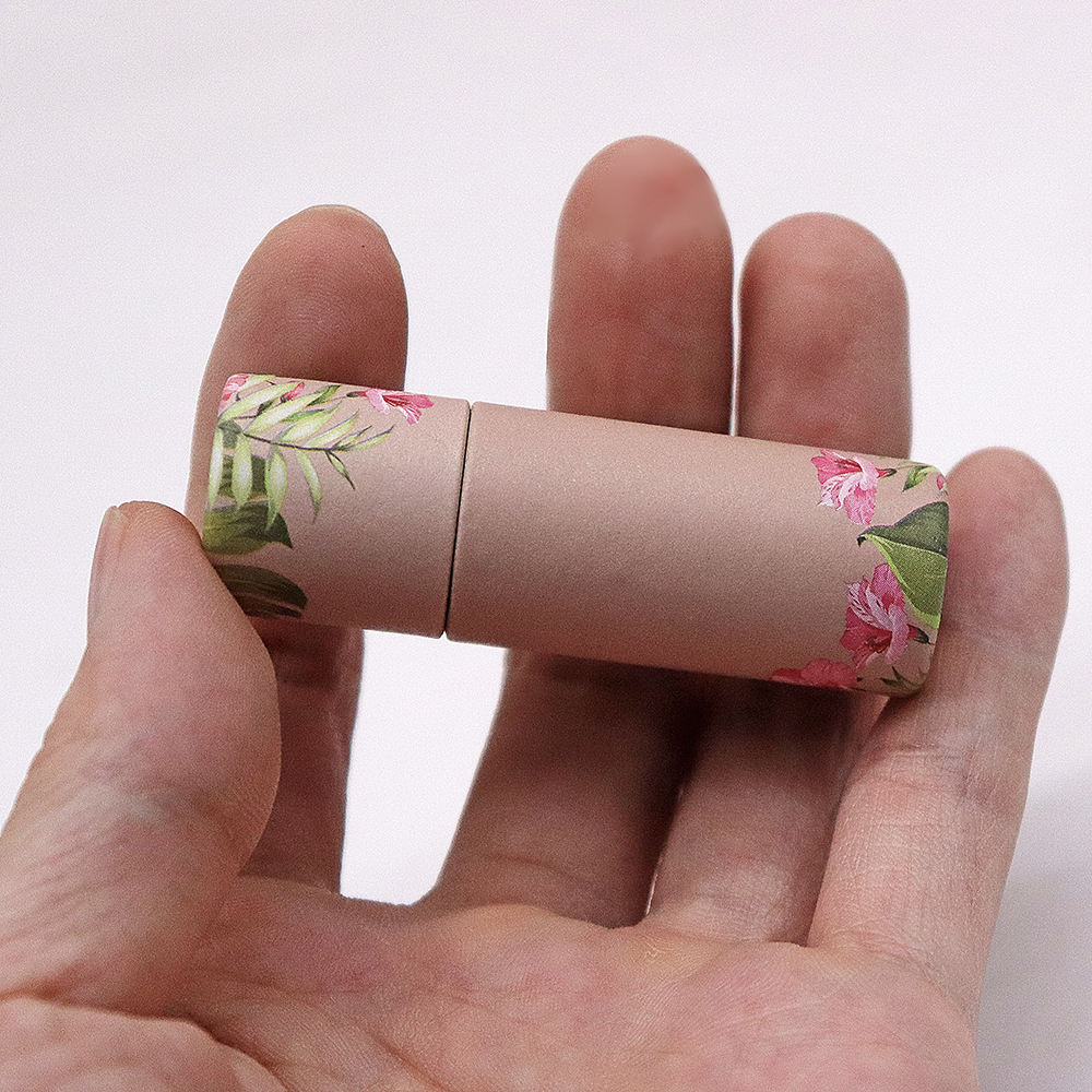 Embalagem de papel amigável luxuosa feita sob encomenda da alta qualidade do batom e do desodorante Eco