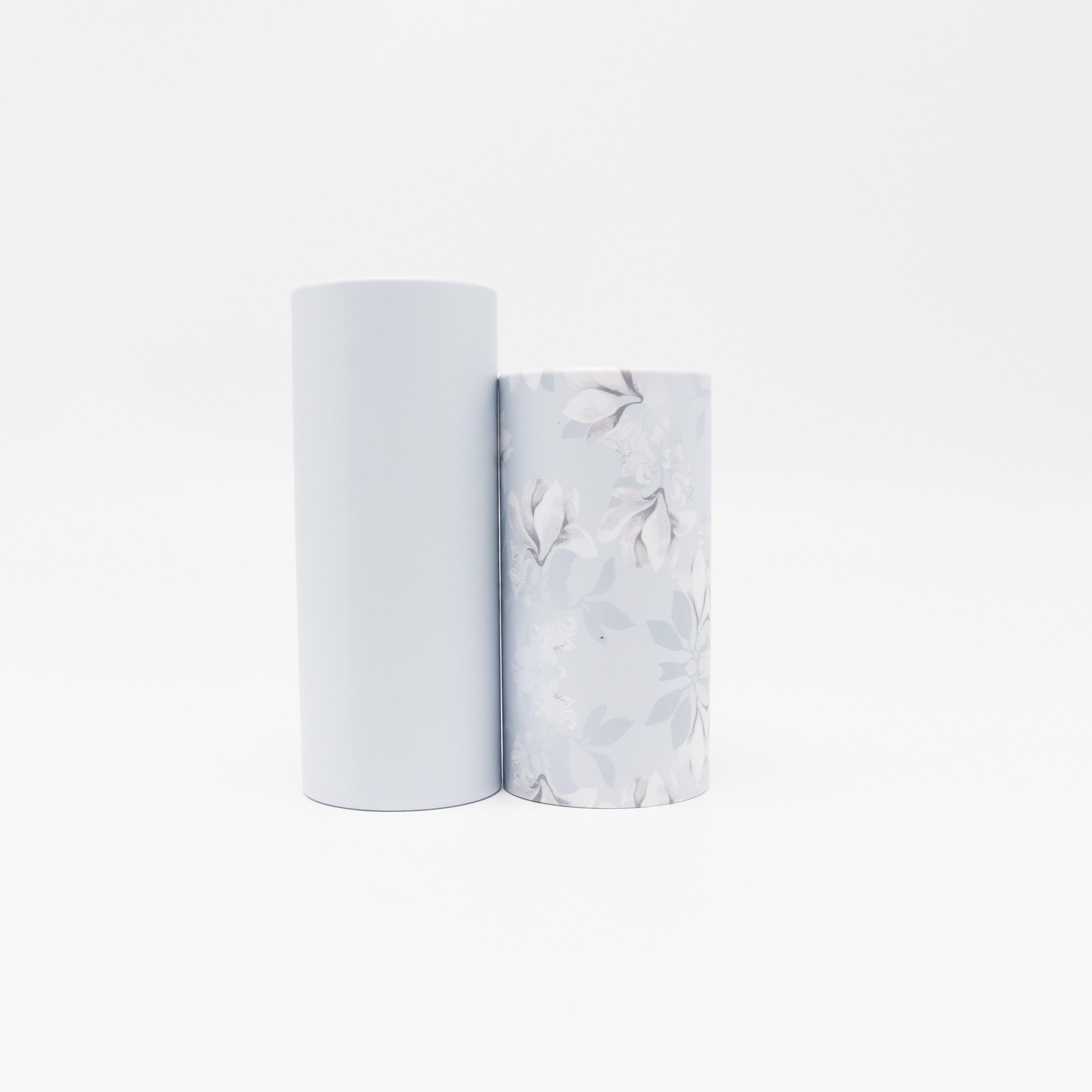 Caixa de papel de empacotamento do tubo amigável feito sob encomenda do cartão de Eco do produto comestível para o empacotamento do café e do chá