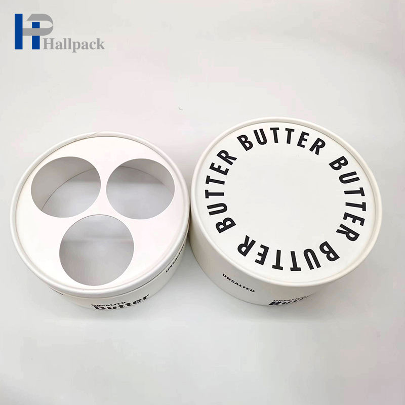 Personalize o cilindro de papel para embalagem de frascos, garrafa de óleo essencial, tubo redondo, caixa de papel