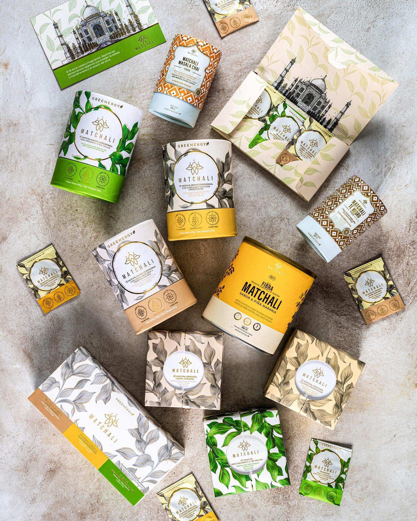 Tubo de papelão de papel de embalagem redondo de qualidade de produto comestível ecológico para pó de proteína/café/chá