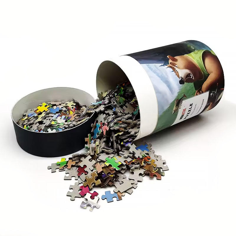 Tubo de papel de empacotamento feito sob encomenda amigável do papel da caixa do cilindro do presente & do ofício de Eco que empacota para crianças