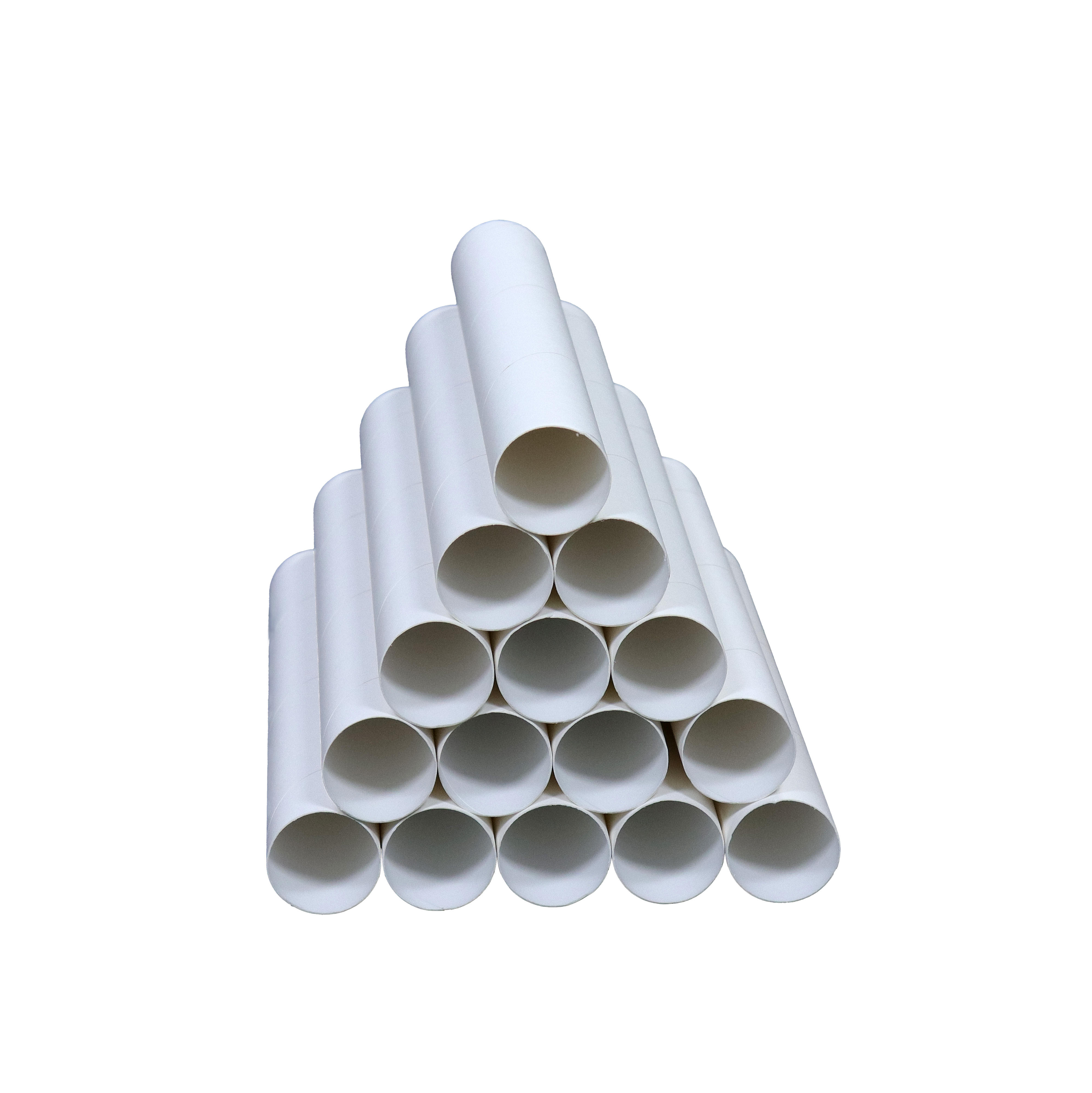 Branco marrom preto papel kraft embalagem pintura mapa cartaz marrom papelão cilindro tubos de papel envio