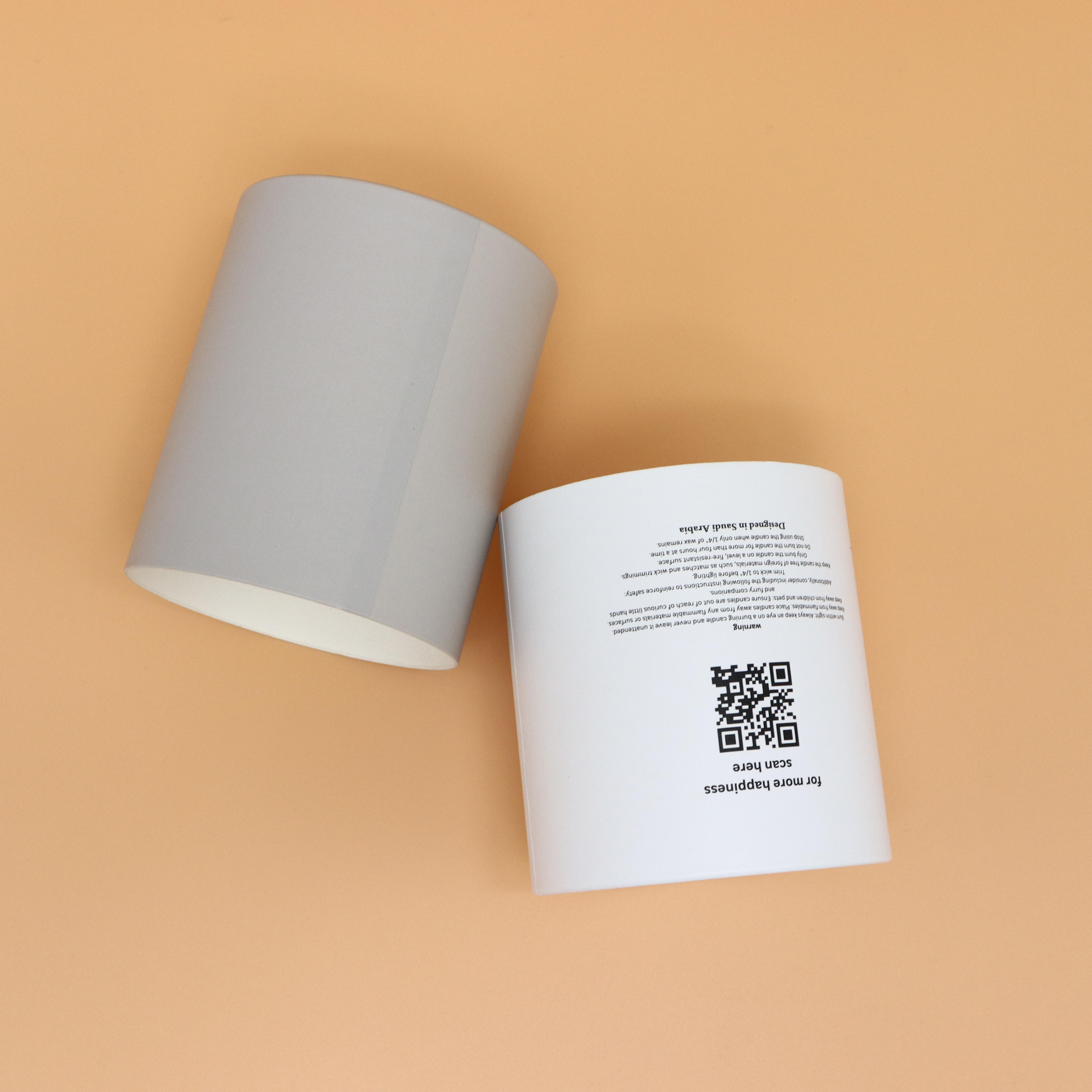 Impressão personalizada reciclável eco-amigável caixas de cilindro de papel de embrulho tubos de vela recipientes personalizados caixas de presente tubos de embalagem