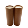 Tubo de embalagem mais barato para envio por correspondência, tubo de papel kraft ecológico de alta qualidade, tamanho personalizado para velas artesanais