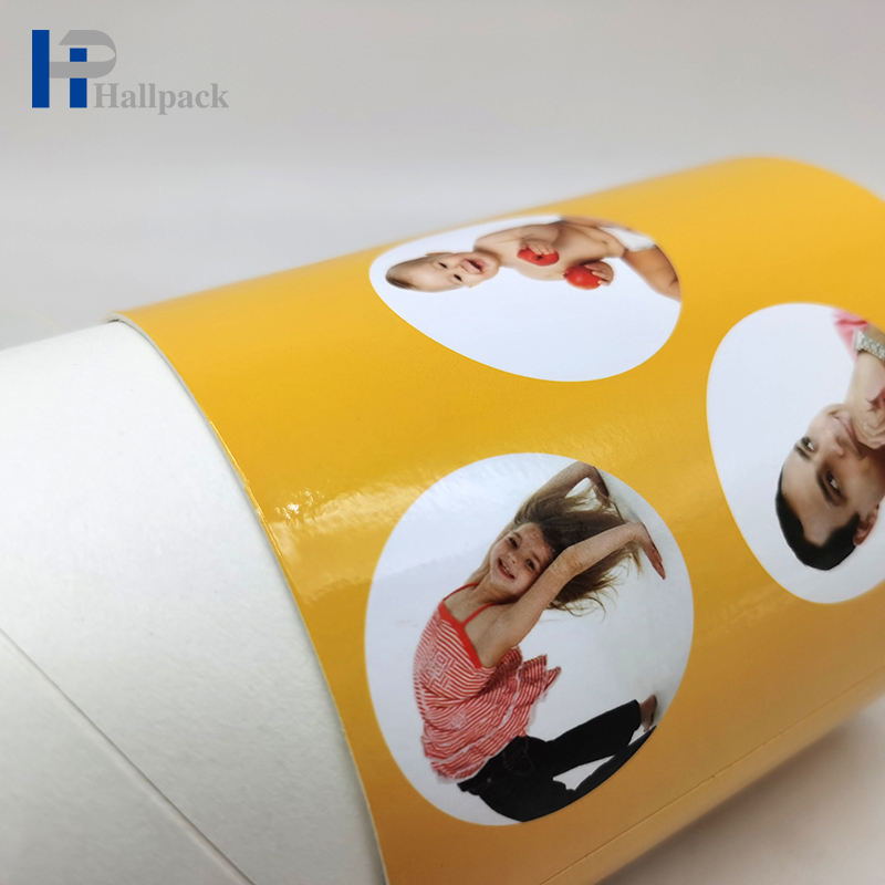 Ofício personalizado privado do presente redondo do tubo do cartão de Kraft superfície gravada que desaparece a impressão para empacotar