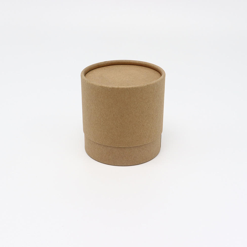 Tubos cosméticos de papel biodegradável Tubos Kraft em branco