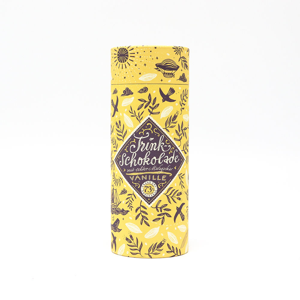 A caixa de papelão do cilindro do tubo de papel do produto comestível pode tubo de papel do alimento do café da manhã da aveia