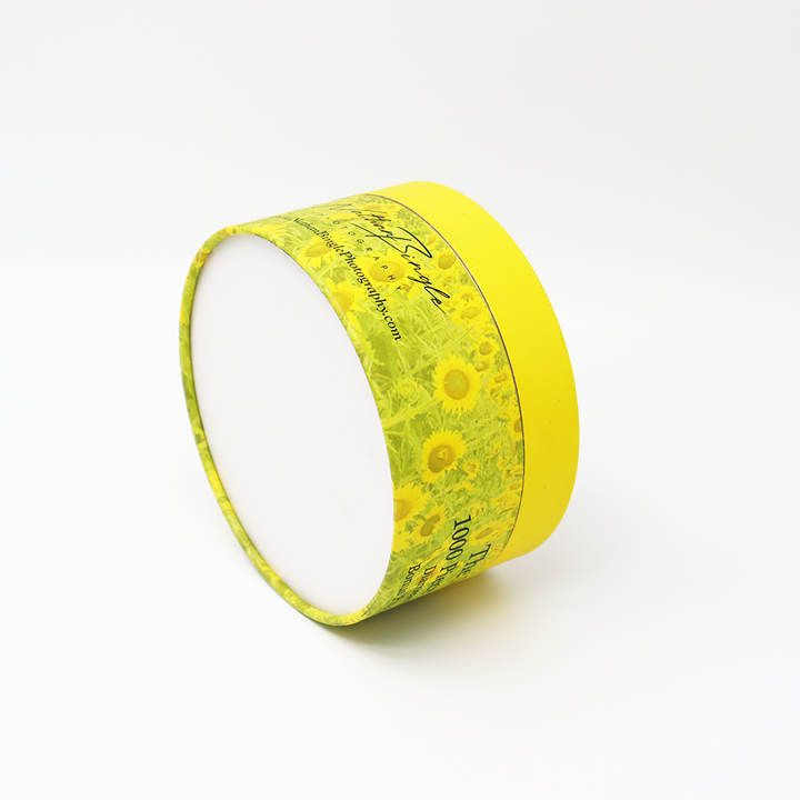 Eco amigável artesanato feito sob encomenda que empacota o tubo de papel da caixa do cilindro do cartão que empacota para o quebra-cabeça do brinquedo das crianças