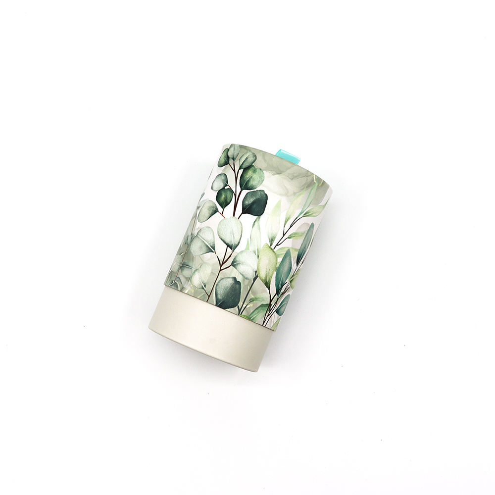 Hallpack ecologicamente correto, design personalizado, chá solto, grãos de café, caixa redonda, cilindro, papelão, caixa de embalagem de alimentos, tubo de papel