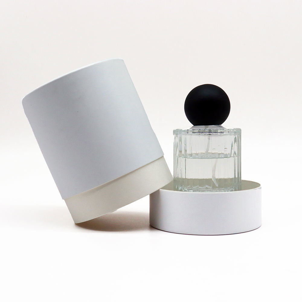 Embalagem de tubo de papel de papelão com conta-gotas personalizável e ecologicamente correto mais vendido