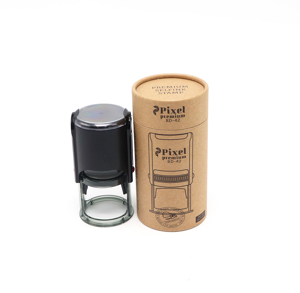 Cilindro de papel kraft biodegradável, vedação de papelaria, caneta esferográfica, toalha, tubo de papel, embalagem usada para embalagens de necessidades diárias