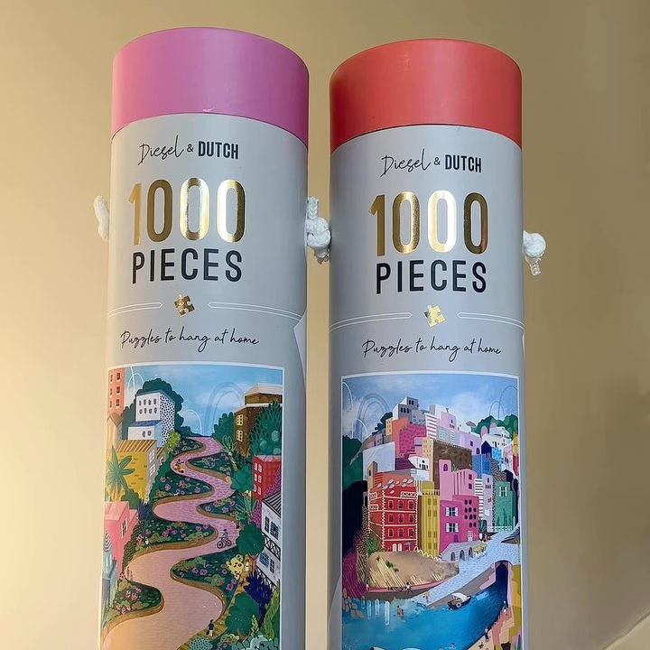 Caixa de tubo redondo de impressão personalizada Embalagem de papel Kraft ecológica para embalagem de tubo de papelão artesanal de quebra-cabeça de moda de vela