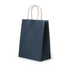 Saco de compras de papel kraft marrom impresso com logotipo personalizado Saco de papel para viagem para entrega de alimentos Saco de presente com alça
