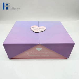 Puxe para caixa de presente de impressão personalizada caixa de papel de ambos os lados