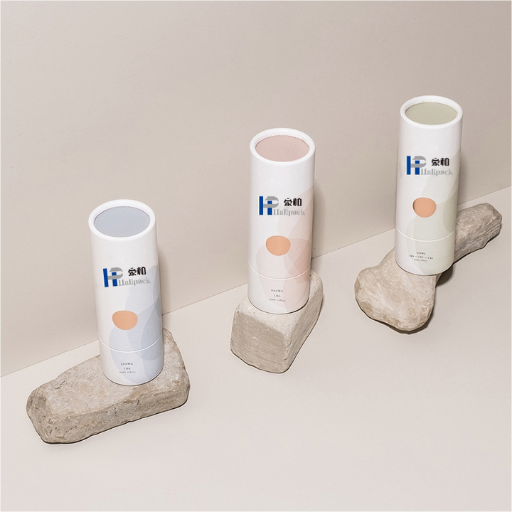 Recicl o tubo de papel do batom do desodorante do produto comestível levanta o tubo de papel