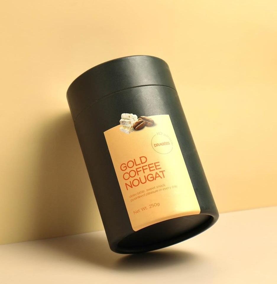 Tubo de papel de empacotamento redondo do cartão da qualidade amigável do produto comestível de Eco para o pó/café da proteína