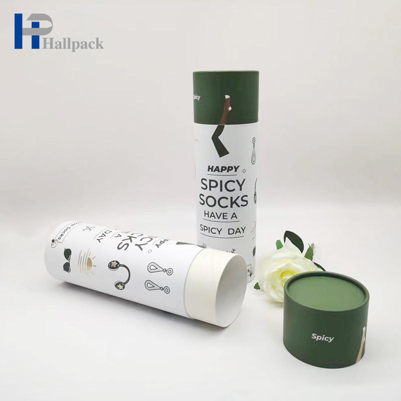 Tubos de papel para bálsamo labial, recipientes a granel vazios, tubo de papel em pó fraco